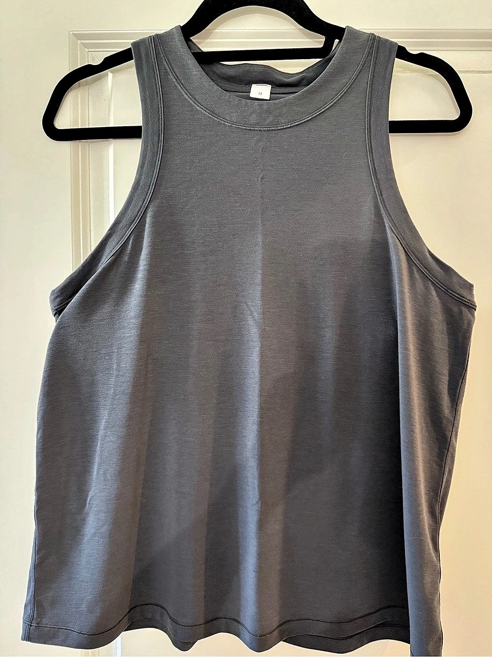 Lululemon Jersey Training Tank Gray Size 12